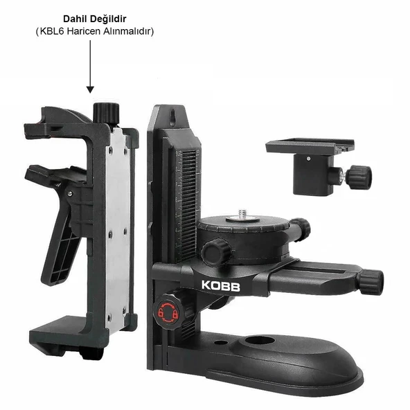 KOBB KBL10 Mıknatıslı Hassas Ayarlanabilir Lazer Hizalama Aparatı - Resim 2