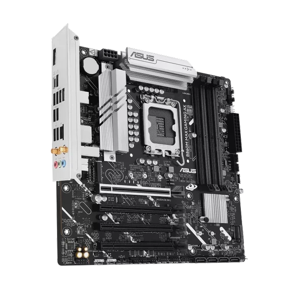 ASUS B860M MAX GAMING AX INTEL SOKET 1851 ANAKART - Resim 3