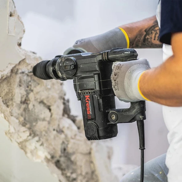 Kress KUX21 1050Watt 7.5 Joule 38MM Profesyonel SDS-Max Kırıcı/Delici - Resim 8