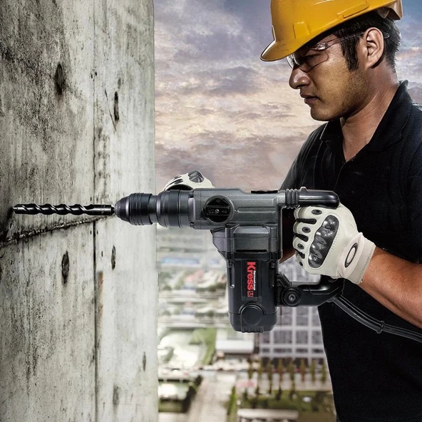 Kress KUX15P 1100Watt 5.0J 28MM Profesyonel SDS-Plus Kırıcı/Delici - Resim 3