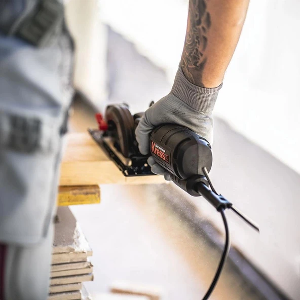 Kress KUV12P 710Watt 120MM Profesyonel Çok Amaçlı Daire Testere - Resim 8