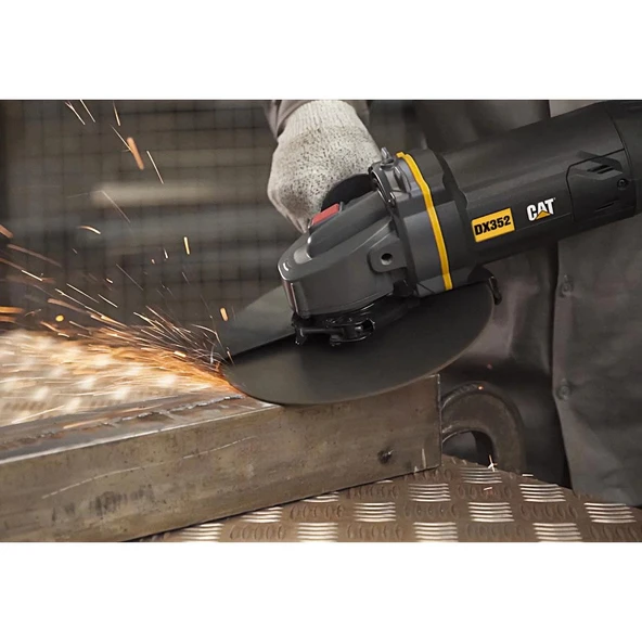 CAT DX352 2350Watt 180mm Profesyonel Dönebilir Tutma Kollu Büyük Taşlama - Resim 4