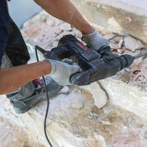 Kress KUX15P 1100Watt 5.0J 28MM Profesyonel SDS-Plus Kırıcı/Delici - Resim 7