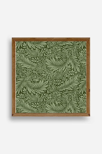 Yaprak Ahşap Çerçeveli Tablo ürün görseli 1