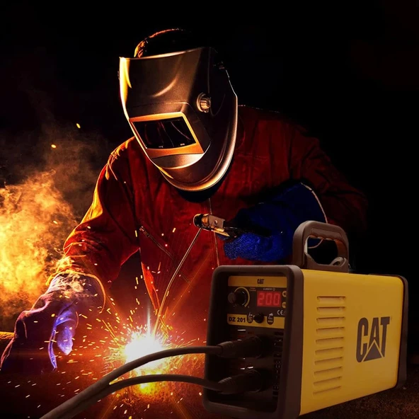 CAT DZ201 200 Amper TIG LIFT/MMA Çanta Tipi Profesyonel Dijital İnverter Kaynak Makinesi - Resim 8