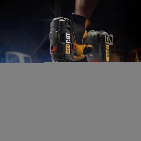CAT DX155.1 18Volt/2.0Ah Li-ion Çift Akülü Profesyonel Şarjlı Darbeli Matkap - Resim 4