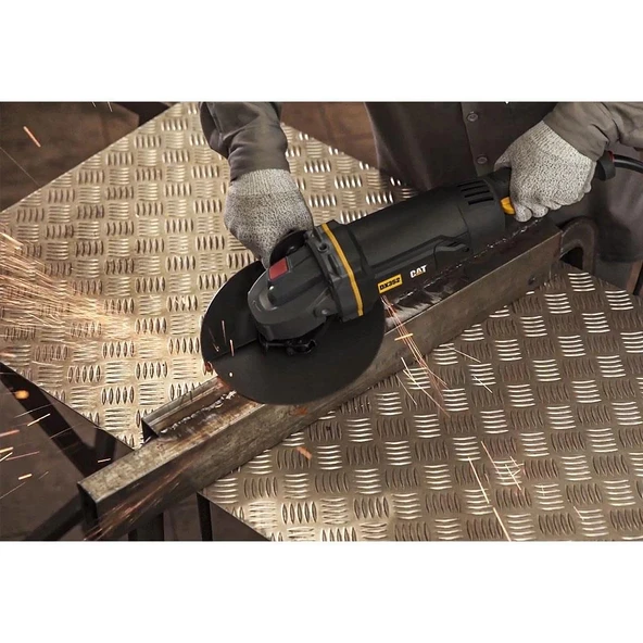 CAT DX352 2350Watt 180mm Profesyonel Dönebilir Tutma Kollu Büyük Taşlama - Resim 9