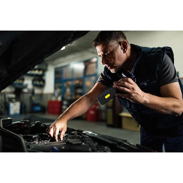 Michelin MJS120 12Volt 1500Amp Lityum Polimer Akü Takviye + Powerbank + Led Lamba - Resim 9