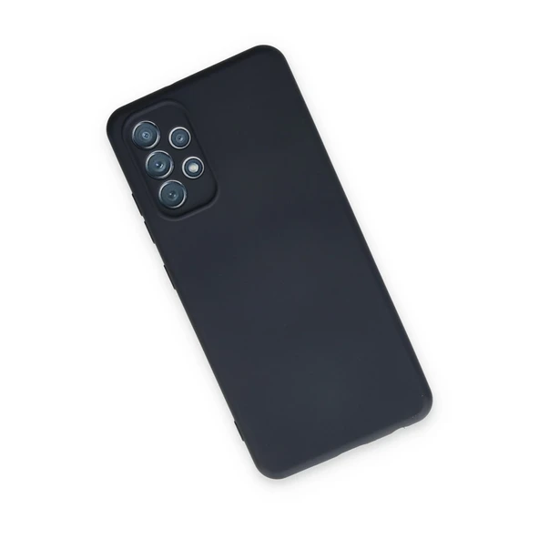 Samsung Galaxy A13 4g Kılıf Nano İçi Kadife Silikon - Lacivert - Resim 3