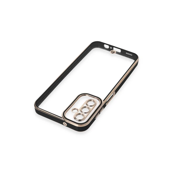 Samsung Galaxy A14 4g Kılıf Liva Lens Silikon - Siyah - Resim 3