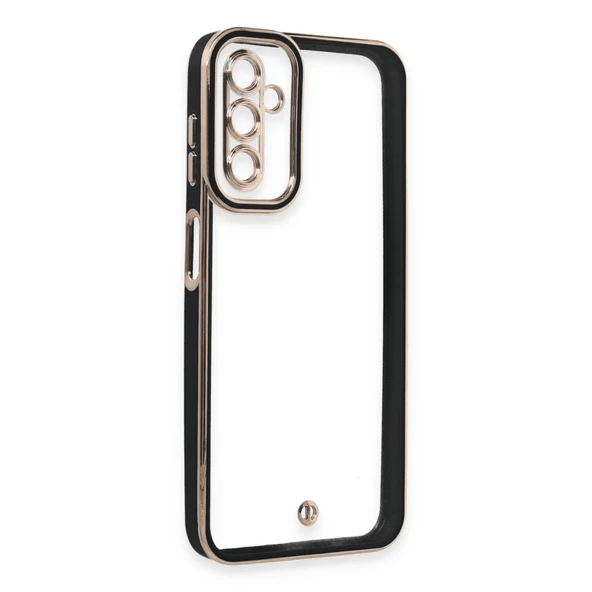 Samsung Galaxy A14 4g Kılıf Liva Lens Silikon - Siyah - Resim 2