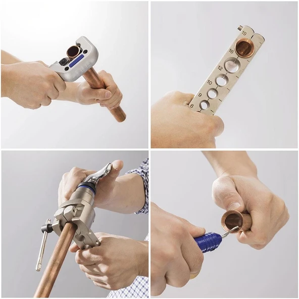 WORKPRO WP303001 5 Parça Profesyonel Havşa Takımı - Resim 4