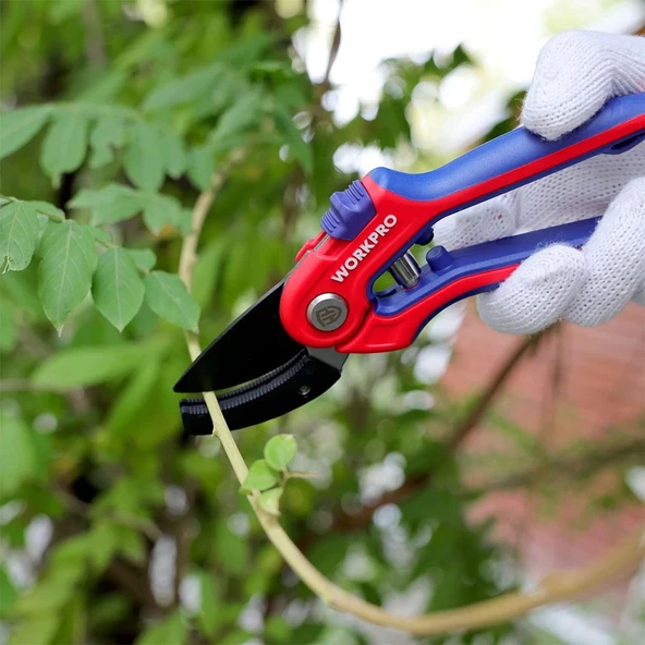 WORKPRO WP332010 Profesyonel Bağ Bahçe Dal Budama Makası - Resim 6