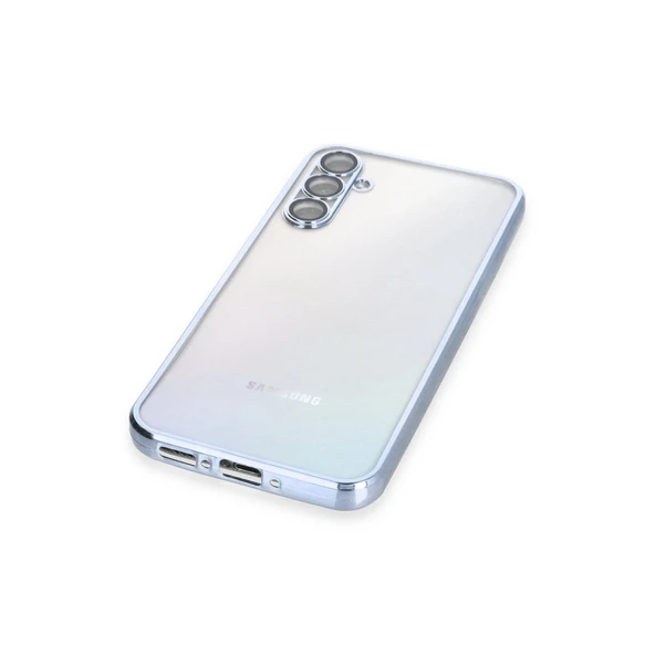 Samsung Galaxy A34 5g Kılıf Razer Lensli Silikon - Açık Mavi - Resim 4