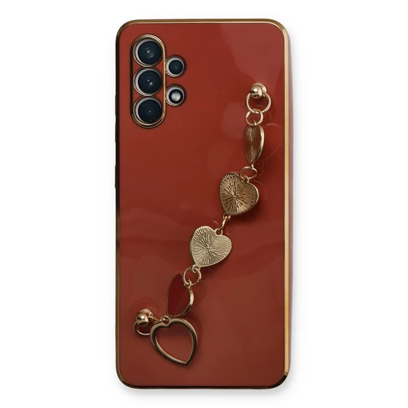 Samsung Galaxy A32 Kılıf Esila Silikon - Kırmızı - Resim 2