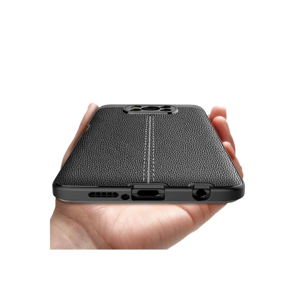 Xiaomi Pocophone X3 Kılıf Auto Focus Kapak - Kırmızı - Resim 6