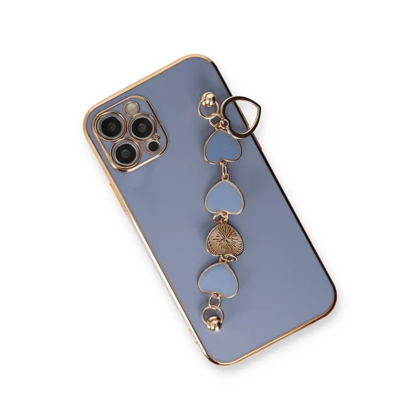 İphone 12 Pro Kılıf Esila Silikon - Gri - Resim 3