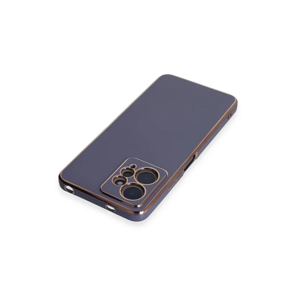 Xiaomi Redmi Note 12 4g Kılıf Volet Silikon - Mavi - Resim 3