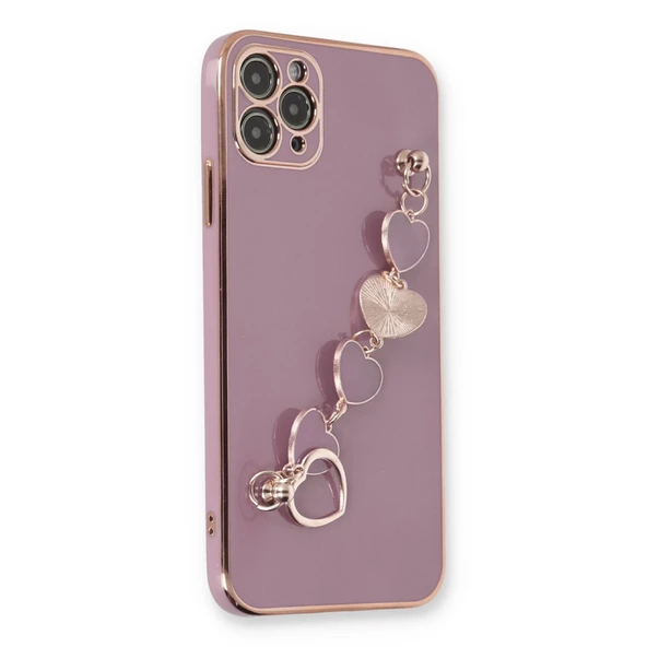 İphone 11 Pro Kılıf Esila Silikon - Mor ürün görseli 1