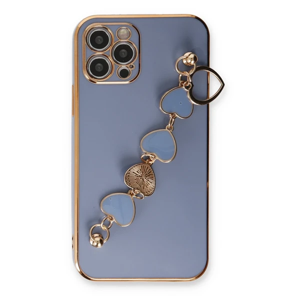 İphone 12 Pro Kılıf Esila Silikon - Gri - Resim 2