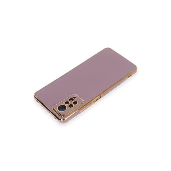 Xiaomi Redmi Note 12 Pro 4g Kılıf Volet Silikon - Mor - Resim 3