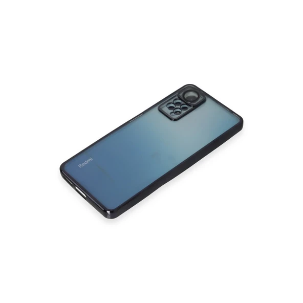 Xiaomi Redmi Note 12 Pro 4g Kılıf Razer Lensli Silikon - Siyah - Resim 4