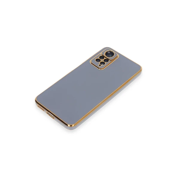 Xiaomi Redmi Note 12 Pro 4g Kılıf Volet Silikon - Mavi - Resim 4