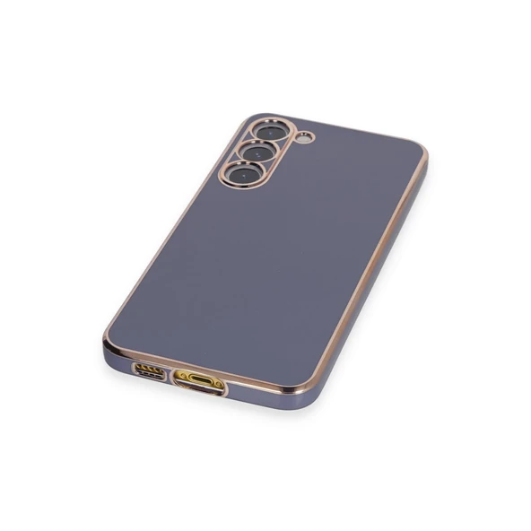 Samsung Galaxy S23 Plus Kılıf Volet Silikon - Mavi - Resim 4