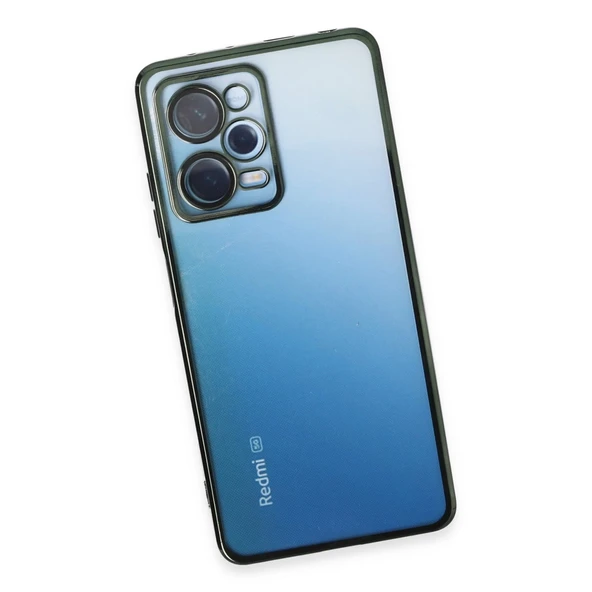 Xiaomi Redmi Note 12 Pro 5g Kılıf Razer Lensli Silikon - Yeşil - Resim 4