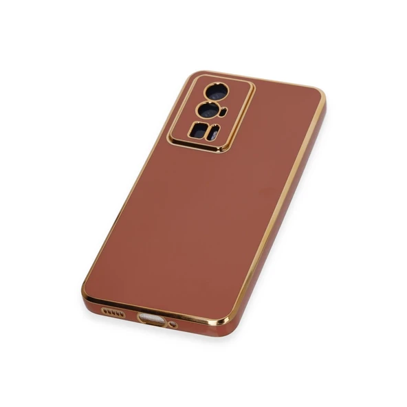 Xiaomi Poco F5 Pro Kılıf Volet Silikon - Kırmızı - Resim 6