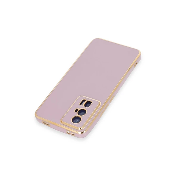 Xiaomi Poco F5 Pro Kılıf Volet Silikon - Mor - Resim 5