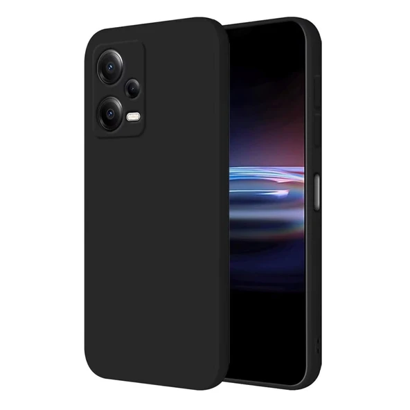 Xiaomi Poco X5 5g Kılıf First Silikon - Siyah ürün görseli 1