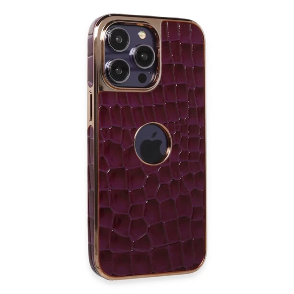 İphone 13 Pro Max Kılıf Snake Kapak - Derin Mor ürün görseli 1