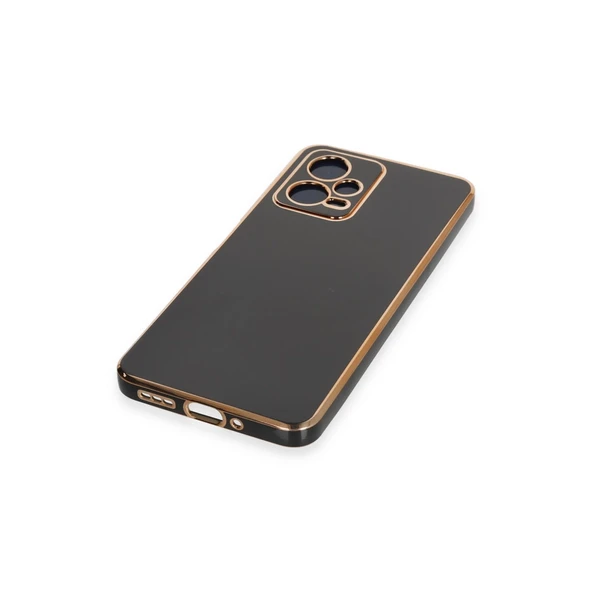 Xiaomi Redmi Note 12 Pro 5g Kılıf Volet Silikon - Siyah - Resim 4