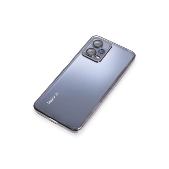 Xiaomi Redmi Note 12 Pro 5g Kılıf Razer Lensli Silikon - Siyah - Resim 6