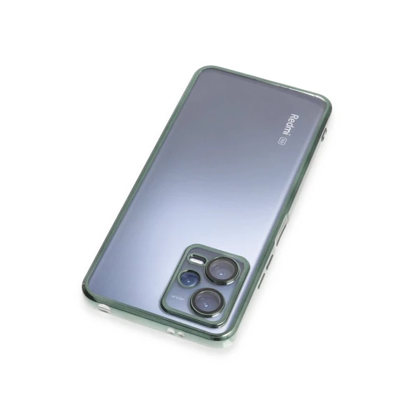 Xiaomi Redmi Note 12 5g Kılıf Razer Lensli Silikon - Yeşil - Resim 6