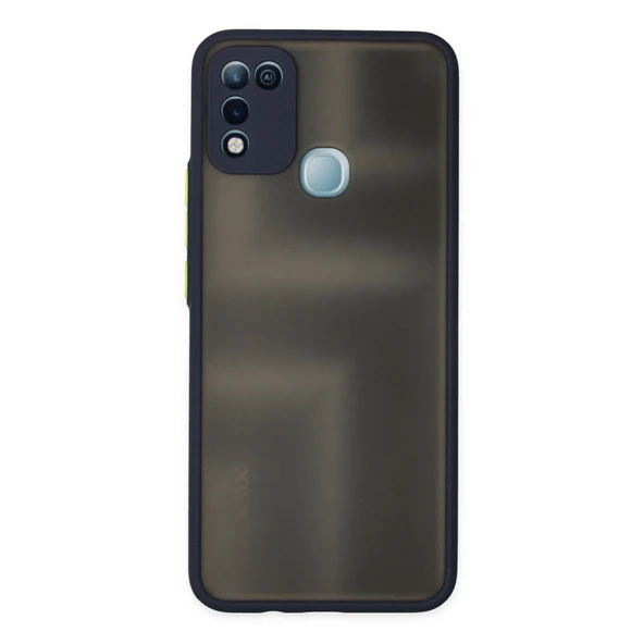 İnfinix Hot 10 Play Kılıf Montreal Silikon Kapak - Lacivert ürün görseli 1