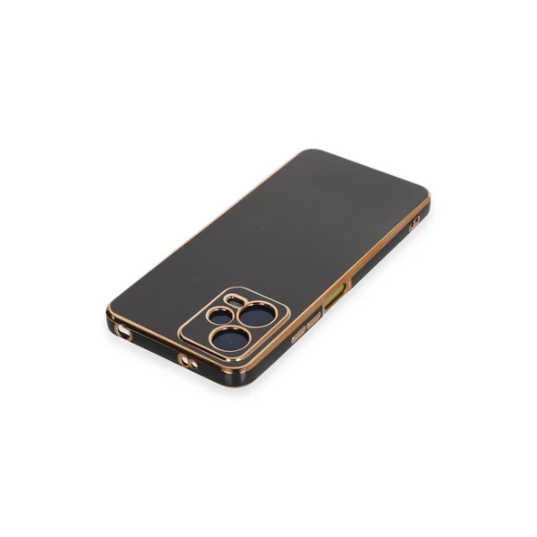 Xiaomi Redmi Note 12 Pro 5g Kılıf Volet Silikon - Siyah - Resim 3