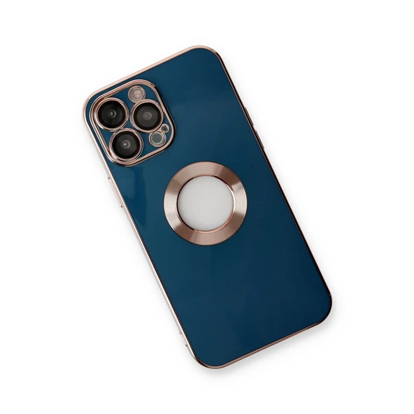 İphone 14 Pro Max Kılıf Store Silikon - Mavi - Resim 3