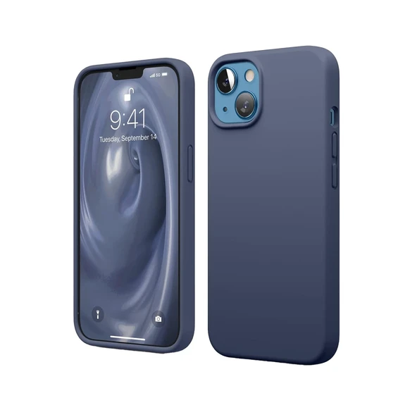 İphone 14 Kılıf First Silikon - Lacivert ürün görseli 1