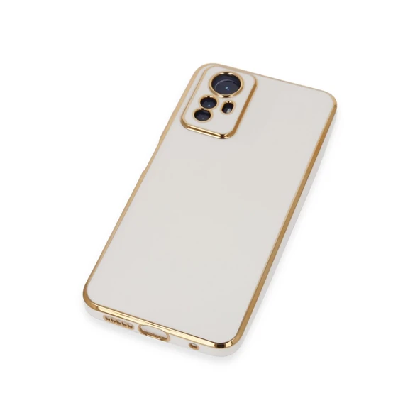 Xiaomi Redmi Note 12s Kılıf Volet Silikon - Beyaz - Resim 6