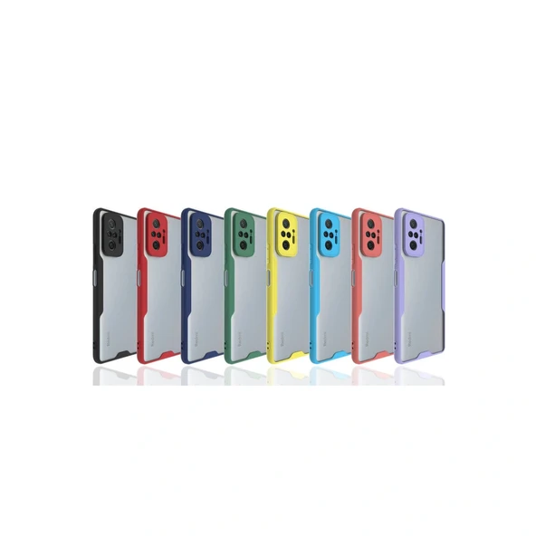 Xiaomi Redmi Note 10 Pro Kılıf Platin Silikon - Sarı - Resim 3