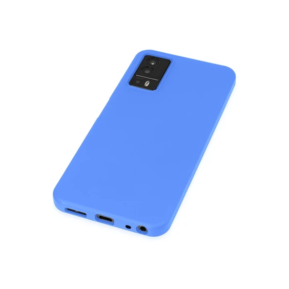 General Mobile Gm 23 Kılıf First Silikon - Mavi - Resim 5