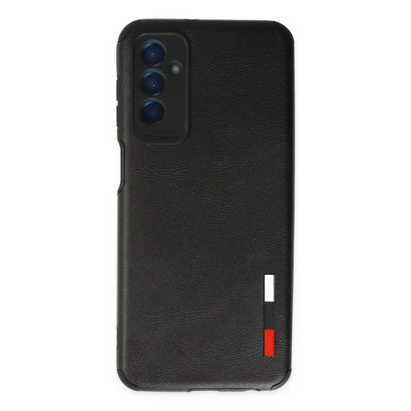 Samsung Galaxy M13 Kılıf Loop Deri Silikon - Siyah ürün görseli 1