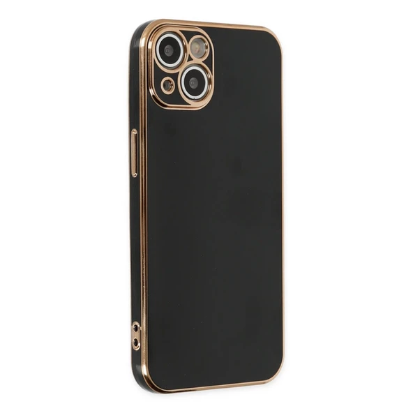 İphone 14 Kılıf Volet Silikon - Siyah ürün görseli 1