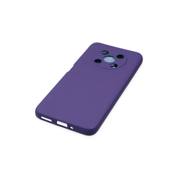 Huawei Nova Y90 Kılıf Nano İçi Kadife Silikon - Mor - Resim 4