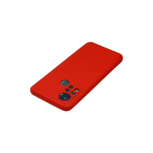 İnfinix Hot 11s Kılıf Nano İçi Kadife Silikon - Kırmızı - Resim 5