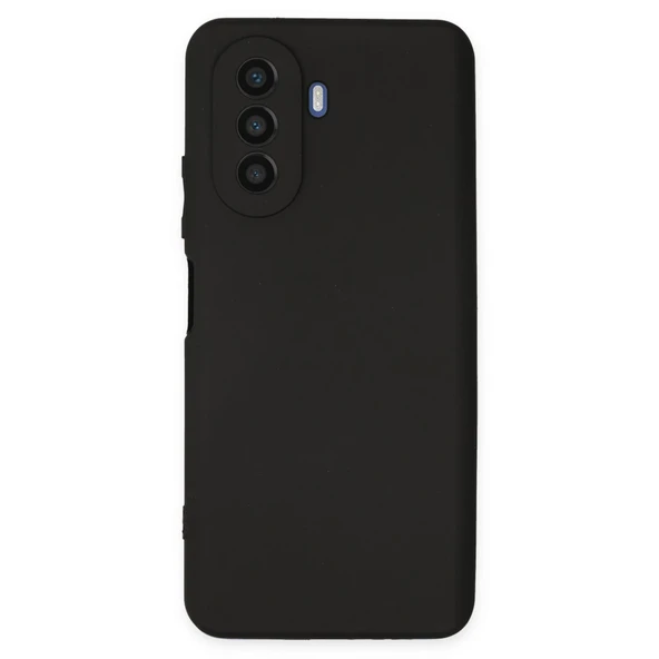 Huawei Nova Y70 Kılıf First Silikon - Siyah ürün görseli 1