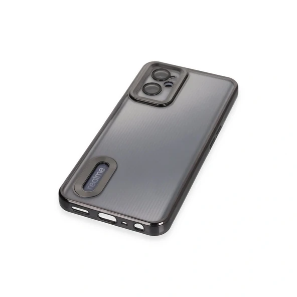 Realme 9i 4g Kılıf Slot Silikon - Siyah - Resim 4