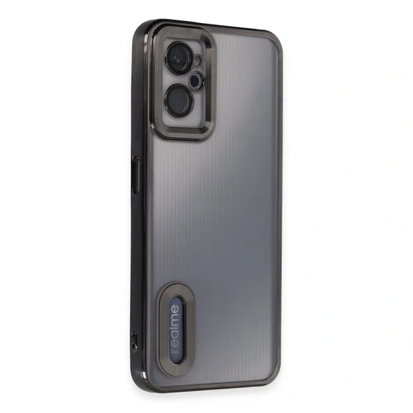 Realme 9i 4g Kılıf Slot Silikon - Siyah ürün görseli 1